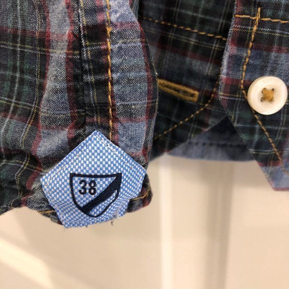 Cremieux Men's‎ Button Down Long Sleeve Shirt Size Large Plaid - Picture 4 of 7